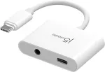 J5create USB-C TO 3.5MM AUDIO ADAPTER ADAPTER WITH POWER DELIVERY