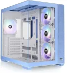 Korpus Thermaltake View 380 TG ARGB, Tower Case (Light Blue, Tempered Glass x 2)