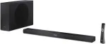 Kodukino SHARP 2.1ch Ultra-slim Dolby Atmos/DTS Virtual: X Soundbar with Wireless Subwoofer | HT-SBW320 | 360 W | Bluetooth | Wireless connection | Black