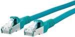METZ CONNECT RJ45 network connection cable CAT 6A SFTP 1.50 m green with locking lug protection Metz