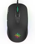 Hiir INCA Gaming Maus RGB/ 3200DPI/ 7Tasten/USB 1.56m schwarz retail