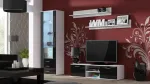Cama MEBLE Cama TV stand SOHO 140 white/black gloss