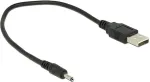 DELOCK Kabel USB Typ-A Stecker Power > DC 3,0 x 1,1 mm Stecker 27 cm