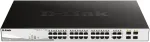 NONAME D-Link DGS-1210-28P L2/L3 Smart+ PoE switch, 24x PoE 10/100/1000 Base-T, 4x 1000Base-T /SFP, 193W