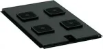 TOTEN , fan packages with 4 fans for 600 / 800x1200 mm cabinet / 19-FT1U412