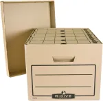 Fellowes Arhiivikarpide konteiner 260x415x325mm, pruun kartong 3Re