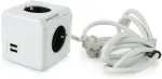 Allocacoc PowerCube Extended USB E(FR) - 3m Verl&auml;ngerungskabel 4 AC-Ausg&auml;nge (PowerCube Extended USB 3m)