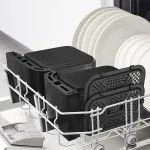 Frit&uuml;&uuml;r Tefal Easy Fry Dual XXL EY9428E0 fryer Double 11 L Stand-alone 2020 W Hot air fryer Black