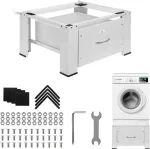 Maclean Washer, dryer base with drawer MC-117 W