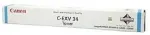 Tooner Canon C-EXV 34 - Tonerpatrone - 1 x Cyan - 19000 Seiten - f&uuml;r imageRUNNER ADVANCE C2020i, C2020L, C2025i, C2030i, C2030L, C2220L, C2225i, C2230i (3783B002)