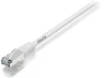 EQUIP Patchkabel Cat6 S/FTP 2xRJ45 20.00m wei&szlig; LSZH Polybeutel