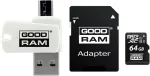 M&auml;lukaart GoodRam All in one M1A4-0640R12 memory card 64 GB MicroSDXC Class 10 UHS-I + The card reader