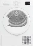 Indesit Dryer C YSD 83D WW EE, 8kg, Energy class D, Heat Pump, Depth 54,5 cm, White