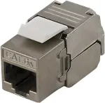 DELTACO FTP Cat6a Keystone Connector, t&ouml;&ouml;riistavaba