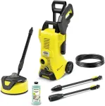 KARCHER K&auml;rcher K 3 Power Control Home T 5 pressure washer Upright Electric 380 l/h 1600 W Black, Yellow