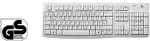 Klaviatuur Logitech Keyboard K120 OEM biała USB