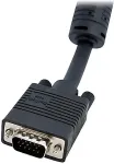 StarTech.com VGA Monitorkabel - Koaxial HD15 Video Kabel - St/Bu - VGA-Verl&auml;ngerungskabel - HD-15 (M) - HD-15 (W) - 15,0m - geformt - Schwarz (MXTHQ15M)
