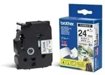 Brother | TZe-FX651 Flexible ID Laminated Tape | Black on Yellow | TZe | 8 m | 2.4 cm