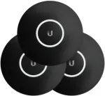 Ubiquiti MatteBlack - Netzwerkger&auml;teabdeckung - Vorderseite - mattschwarz (Packung mit 3) - f&uuml;r Unifi nanoHD (nHD-cover-Black-3)