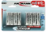 ANSMANN Extreme Lithium Mignon AA, battery (silver, 8 pieces)