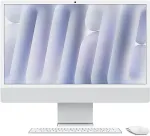 APPLE iMac Apple M M4 59.7 cm (23.5") 4480 x 2520 pixels All-in-One PC 16 GB 256 GB SSD macOS Sequoia Wi-Fi 6E (802.11ax) Silver