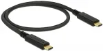DeLOCK Kabel USB 3.1 Gen2 C > C E-Marker 3A 0.5m schwarz