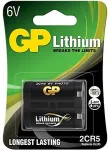 GP Batteries 2CR5 1-P camera/camcorder battery Lithium