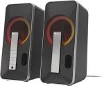 GENESIS | Computer Speaker | Helium 100BT RGB | Bluetooth | Wireless connection | Silver/Black