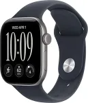 APPLE Nutikell Watch Series 12 (hall, alumiinium, 42 mm, spordirihm Navy Blue S/M)