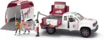 SCHLEICH HORSE CLUB Loomaarsti auto haagisega
