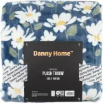 Home4you Pleed PLUSH FLOWER 130x160cm, mix