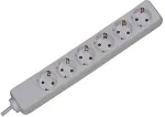 Bachmann SMART Steckdosenleiste 6x Schutzkontakt weiss 3m
