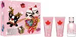 Dsquared2 Wood For Her Set (EDT 50ml + Body lotion 50ml + Shower gel 50ml) - parf&uuml;&uuml;mikomplekt naistele