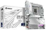 Emaplaat GigaByte Z890 AORUS ELITE WIFI7 ICE Motherboard - Supports Intel Core Ultra (Series 2) CPUs, 16+1+2 phases VRM, up to 8800MHz DDR5 (OC), 1xPCIe 5.0 + 3xPCIe 4.0, Wi-Fi 7, 2.5GbE LAN, Thunderbolt 4