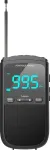 Raadio Camry | Portable mini radio | CR 1905 | Alarm function | Black