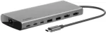 Belkin International Belkin CONNECT USB-C 8-in-1 Core for 2 Monitors INC015btSGY-CZ