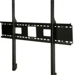 Peerless SmartMount Universal Flat Wall Mount SF680P - Befestigungskit (Wandplatte, Adapter f&uuml;r Halterung) f&uuml;r LCD-/Plasmafernseher - Stahl, Epoxidharz - Schwarz (60-95) - Montageschnittstelle: 1100 x 650 mm