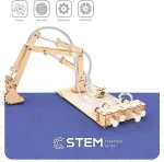 Noname Wooden Assembly Kit Excavator, STEM Educational Toy