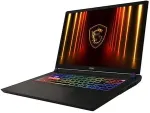 S&uuml;learvuti Msi Vector 17 HX AI A2XWHG-041 (grau. Intel Core? Ultra 9 275HX. NVIDIA GeForce RTX 5070 Ti. 32 GB DDR5. 2 TB (2 TB SSD). Windows 11 Home 64-Bit)