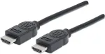 Manhattan HDMI-Kabel High Speed A -> A St/St 1.80m geschirm