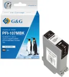 Tooner G&G Tinte komp. mit Canon PFI-107MBK/ 6704B001 Matt-Schwarz