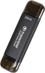 Transcend Information K&otilde;vaketas TRANSCEND 256GB EXTERNAL SSD ESD310C USB 10GBPS TYPE C/A