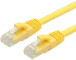 VALUE Patchkabel Kat.6 Class E UTP LSOH gelb 0,5m