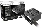 Toiteplokk Thermaltake Power supply TR2 S Black 600W (80+ 230V EU, 2xPEG, 120mm, Single Rail)