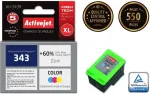 Tooner ACJ Activejet AH-343R Ink (replacement for HP 343 C8766EE; Premium; 21 ml; color)
