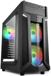 Korpus SHARKOON TECHNOLOGIE Sharkoon VG6-W RGB ATX 1xakr&uuml;&uuml;l Black