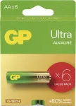 GP BATERIE GP Alkaline battery ULTRA AA (LR6) - 6 pcs