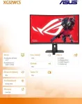Monitor ASUS ROG Strix XG32WCS (90LM0AC0-B01970)