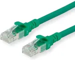 ROLINE Patchkabel Cat.6 S/FTP (PiMF), Component Level, LSOH, grn, 0,3 m