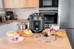 K&ouml;&ouml;gikombain CONCEPT Cookery CK8000 Multicooker with Air Fryer function 1500 W Black